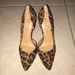 Leopard heels